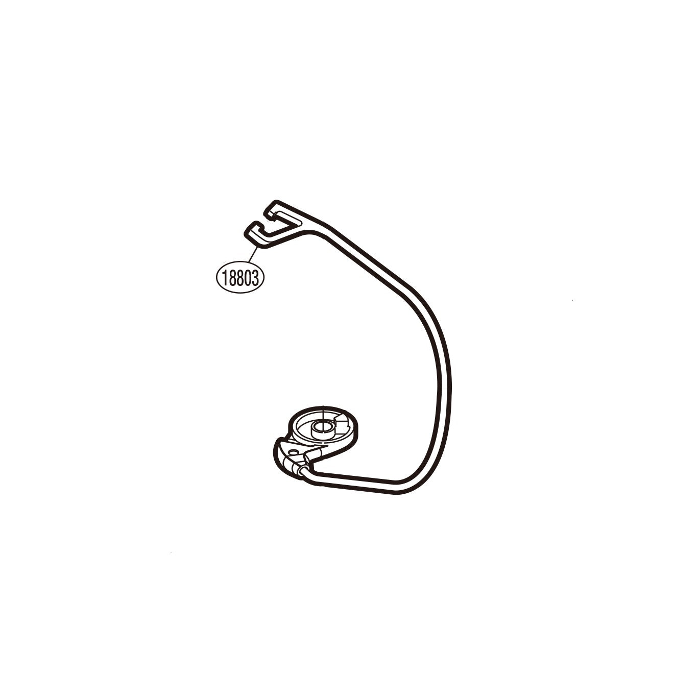 Surf Ultegra CI4+ 5500 XSB Front Drag Bail Assembly