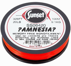 Amnesia Memory Free Red Fishing Line