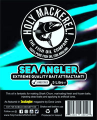 Holy Mackerel Sea Angler Pure Fish Oil Smaller 120ml Bottles