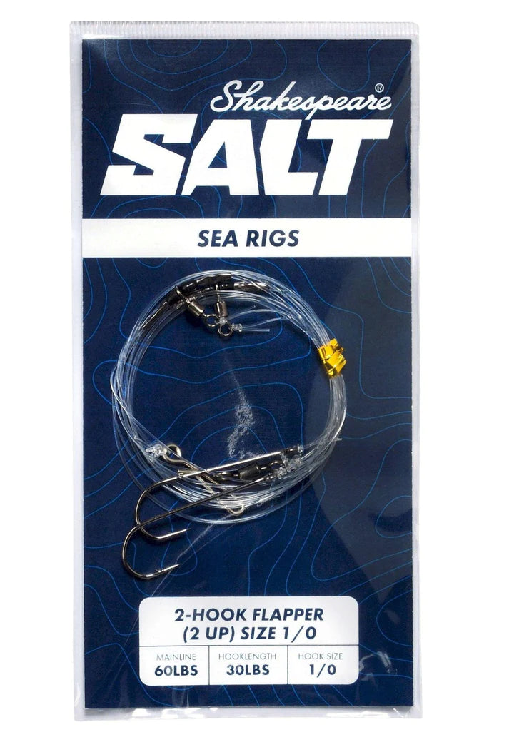 Shakespeare SALT Rig 2-Hook Flapper