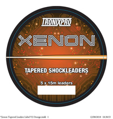 TRONIXPRO XENON Tapered Shock Leader Orange