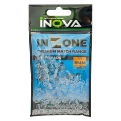 INOVA In-Zone UV Match Rig Beads CLEAR 5 Sizes