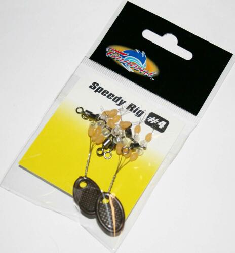 Tsunami Speedy Rig Swivel & Beads Stops Size 4