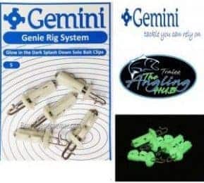 Gemini Glow Splashdown Solo Bait Clip