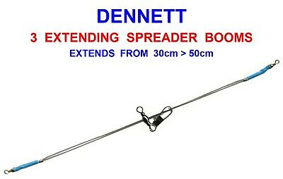 Dennett Spreader Booms 30-50cm 3 Pack