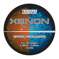 Tronixpro Xenon 50/50 Tapered Shock Leaders