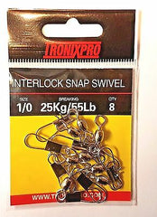 Tronixpro Interlock Snap Swivels