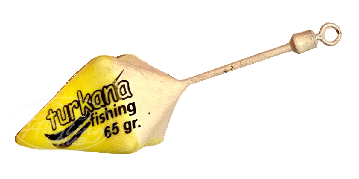 Turkana Pyramid Yellow & Glow Fishing Weights Available In 3 Sizes