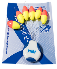 Yuki Floating Beads Red Yellow