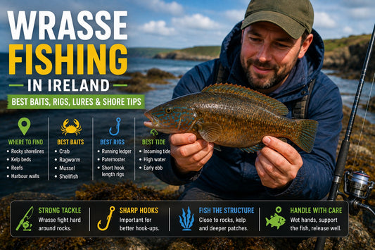 Wrasse Fishing in Ireland: Best Baits, Rigs, Lures and Shore Tips