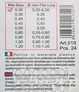 STONFO Art.519 Bore Calibrated Beads
