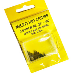 Micro Rig Crimps 3mm For Super Tidy Rigs