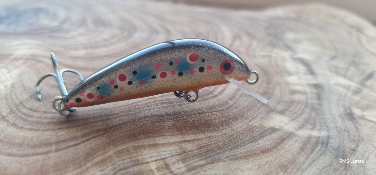 RMS Trout Lures – 5g / 5cm (Size 8 Hook) DISCO DANCER