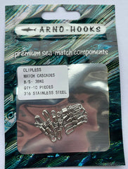 Arno Hooks CLIPLESS Match Cascades