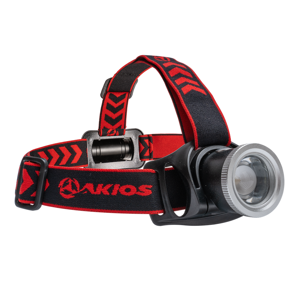 AKIOS POWA-LITE HT-5000 with orange and black strap on a white background