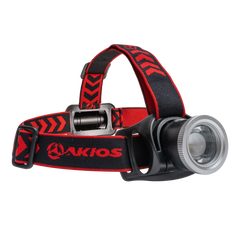AKIOS POWA-LITE HT-5000 with orange and black strap on a white background