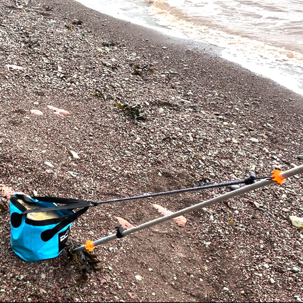 Spooligan Orange Extension Leg HEX collapsible bucket
