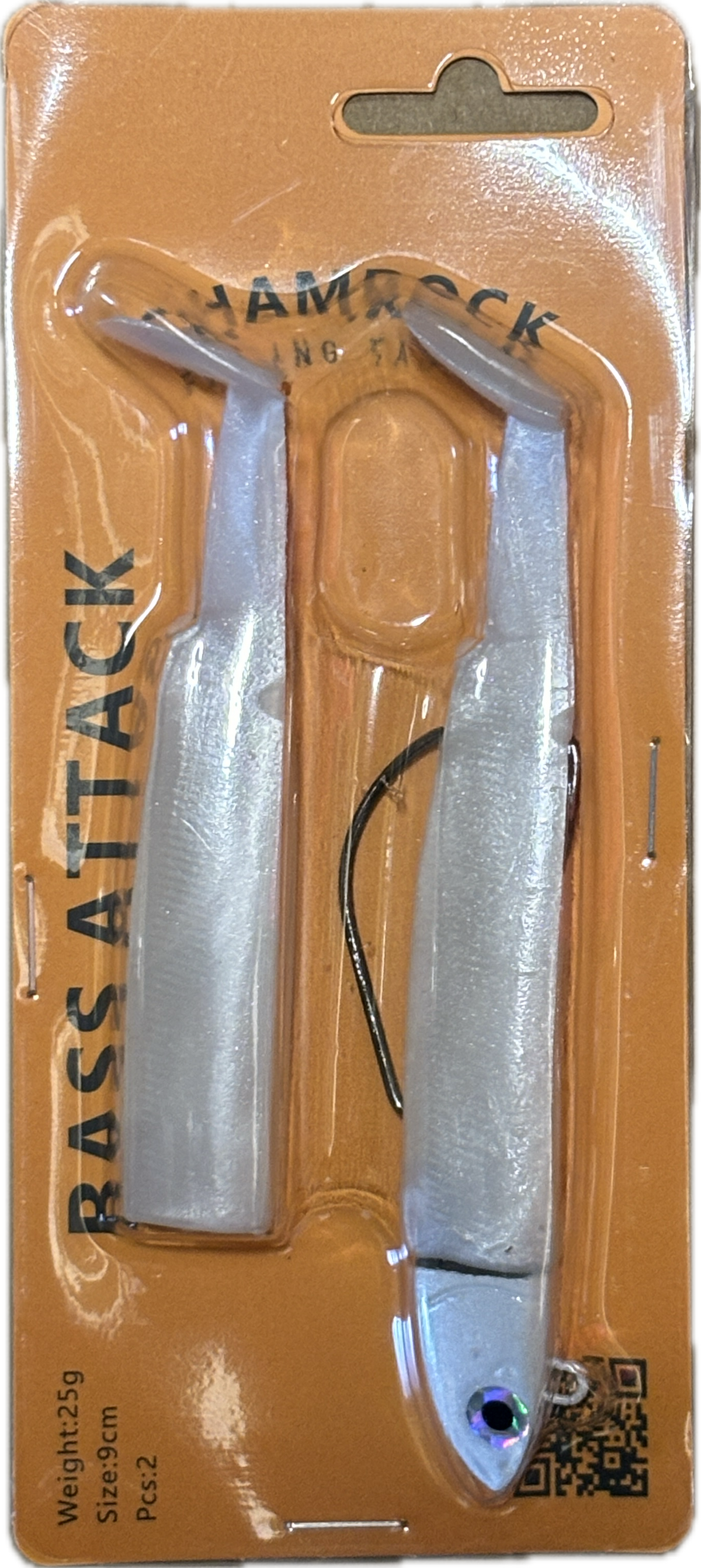 Shamrock Bass Attack Minnow 25g 9cm White