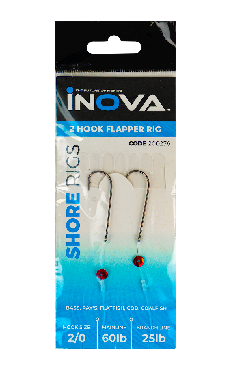 INOVA Shore Rig – 2 Hook Flapper