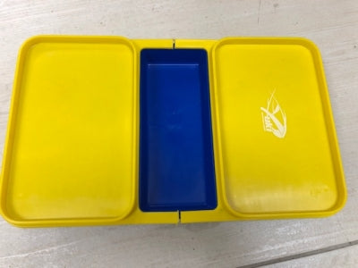 Yuki Jolly Sliding Bait Tray Blue-Yellow
