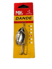 MK DANDE Mepps Size 3 All Silver