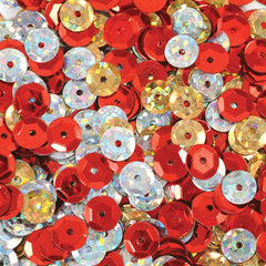 Tronixpro 6mm Assorted Colour Sequins 100 Pack