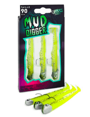 fiiish-mud-diggers-chartreuse | Fishing Tackle Shop