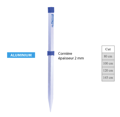 Flashmer Aluminum Sand Spike 145cm