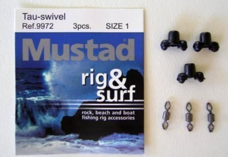 Mustad Rig & Surf Tau Swivels size 1