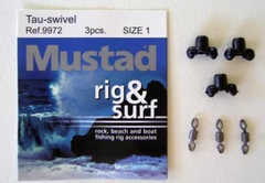 Mustad Rig & Surf Tau Swivels size 1