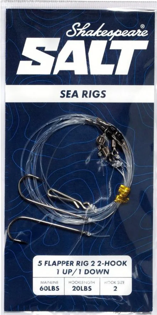 Shakespeare SALT Flapper Rig 1 Up
