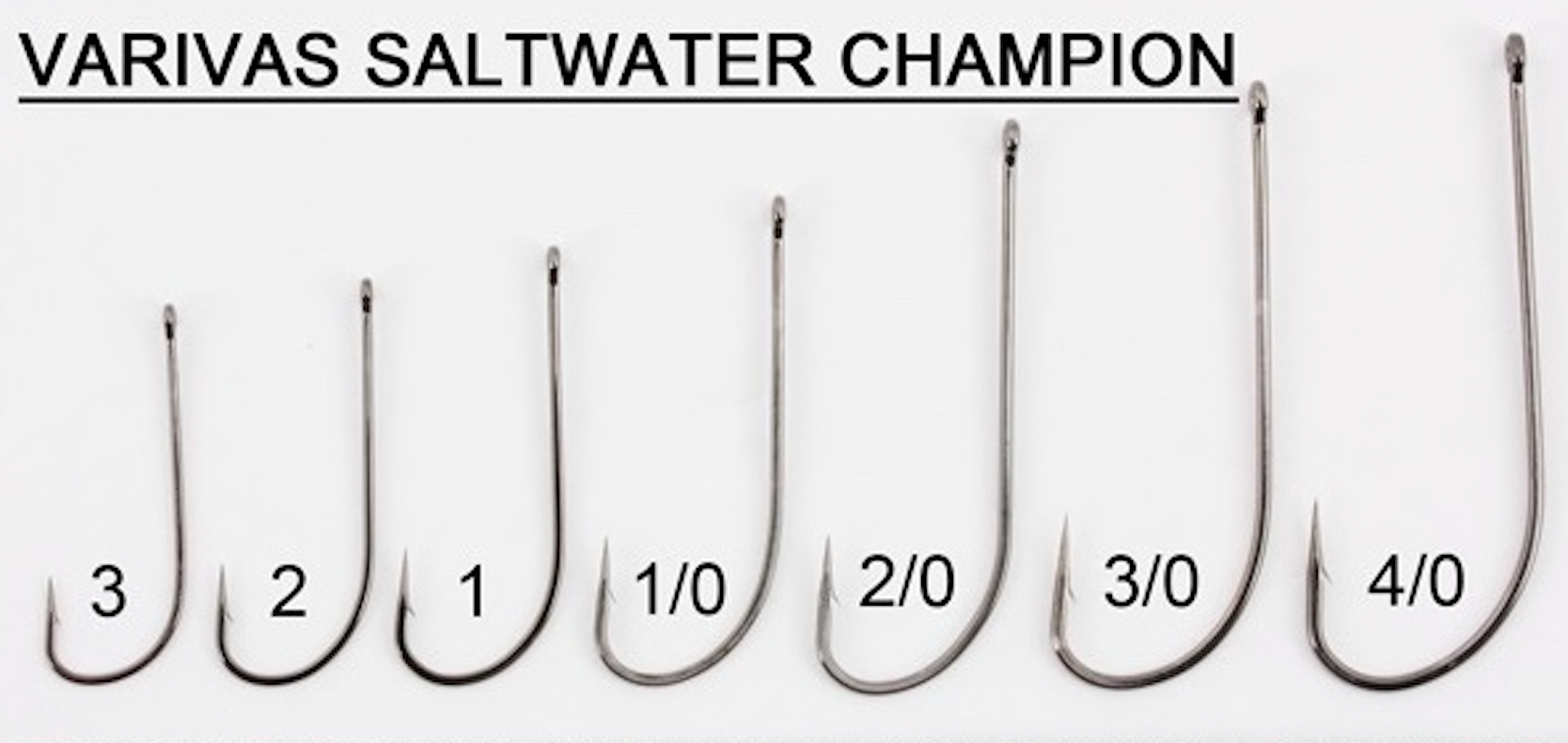 Varivas Saltwater Champions sizes