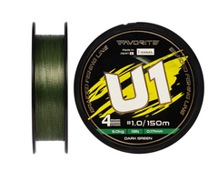 FAVORITE U1 PE4x Braid Light Green