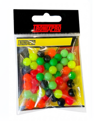Tronixpro 8mm Rig Beads Mixed Colour 50pcs