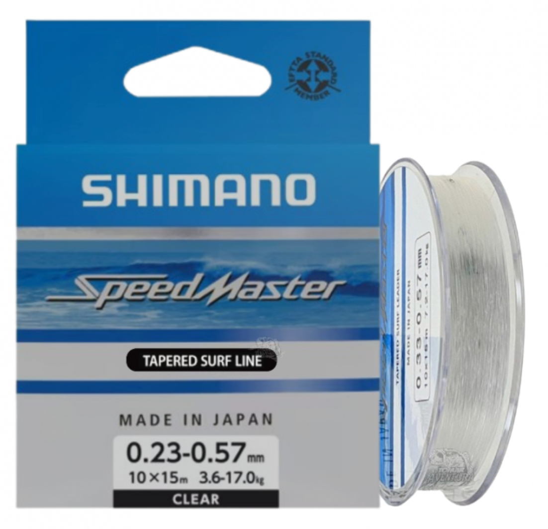 Shimano Speedmaster Surf Tapered Leader Diameter: 0.18 - 0.50mm