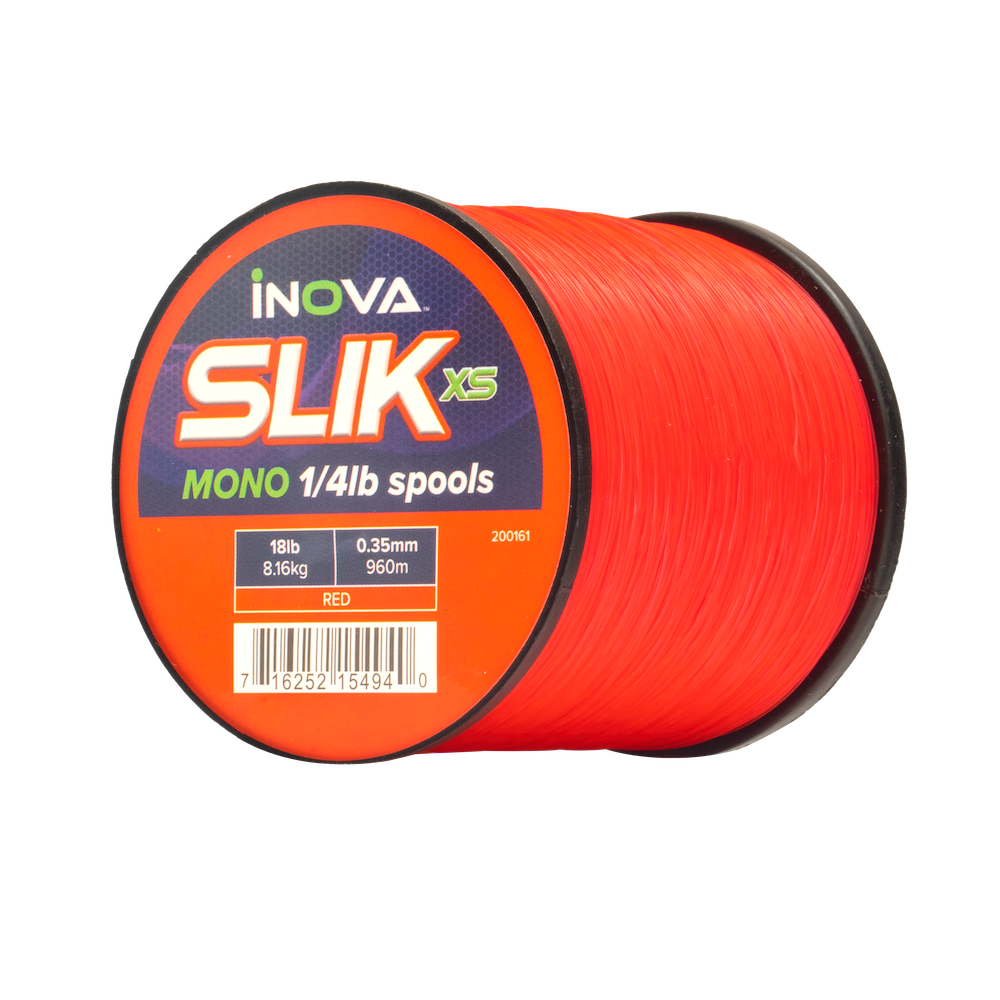 INOVA Slik RED 1/4LB Mono Line