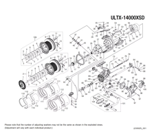 Shimano Spool Economizer - Ultegra 14000 XR XSD