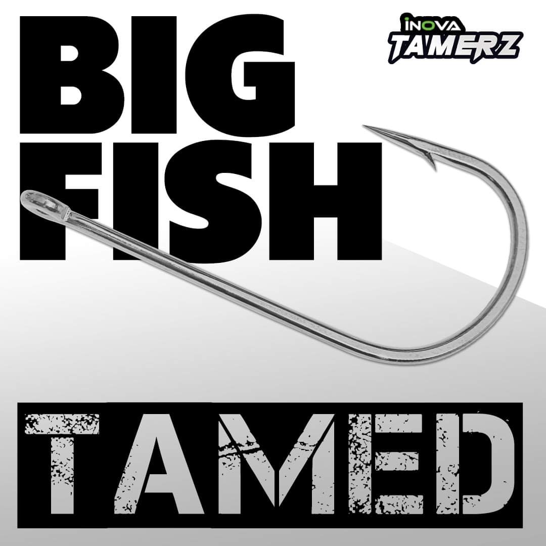 INOVA TAMERZ Wide Gape Big Fish Hooks (Packs) w