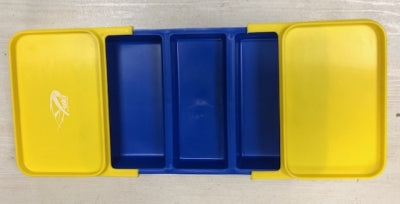 Yuki Jolly Sliding Bait Tray Blue-Yellow