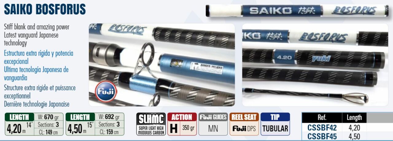 Yuki Sakio Bosforus 4.5m Surf Casting 
