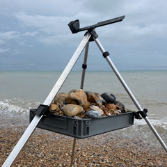 ANGLEX MEDIUM GREY TRAY & CONNECTORS BASIC