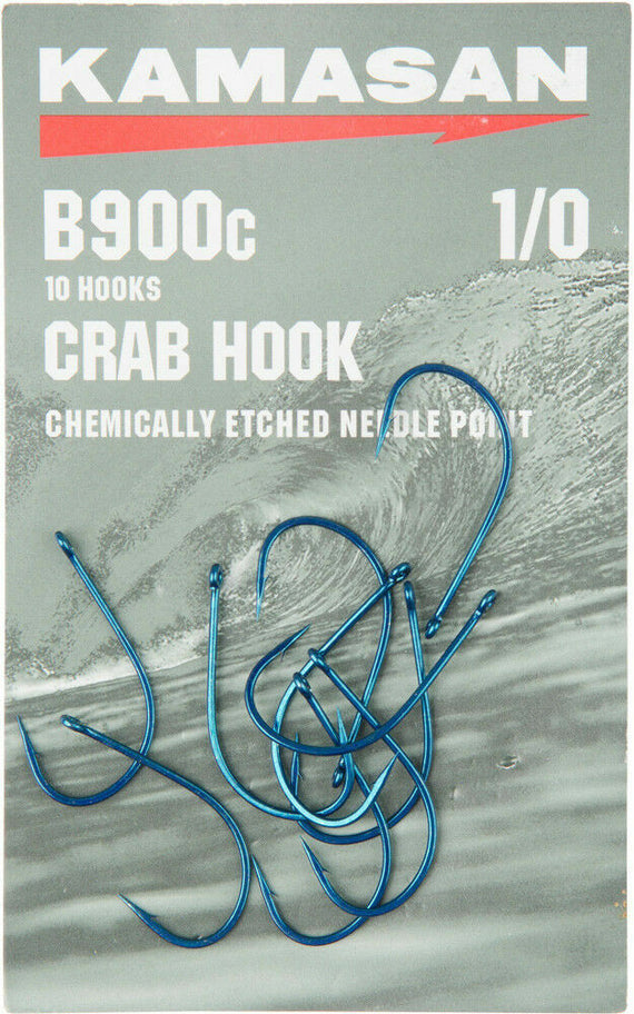 crab hooks sea fishing Special crab-sized with a spade end, SW SHK FLO CB, for Decathlon Mauritius Sharp HookThe double hook helps avoid hooked fish coming out KAMASAN Fishing Hooks: Coarse &