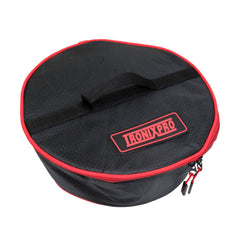 Black and red TRONIX PRO Round Bait Bag with 'Trony Pro' logo on a white background