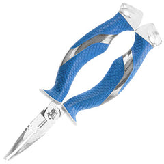 CUDA 7" Titanium Bonded Ring Splitter Pliers blue
