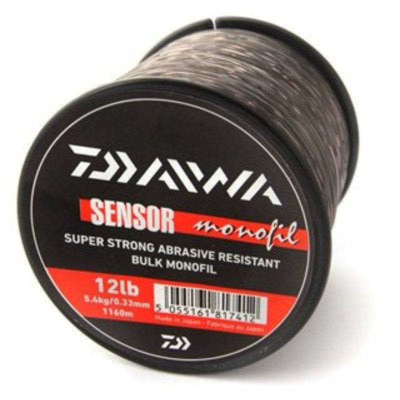 daiwa sensor bulk spool monofilament fishing line Daiwa Sensor Brown Monofil Super Strong Abrasive Resistant Bulk Mono – The Angling Hub