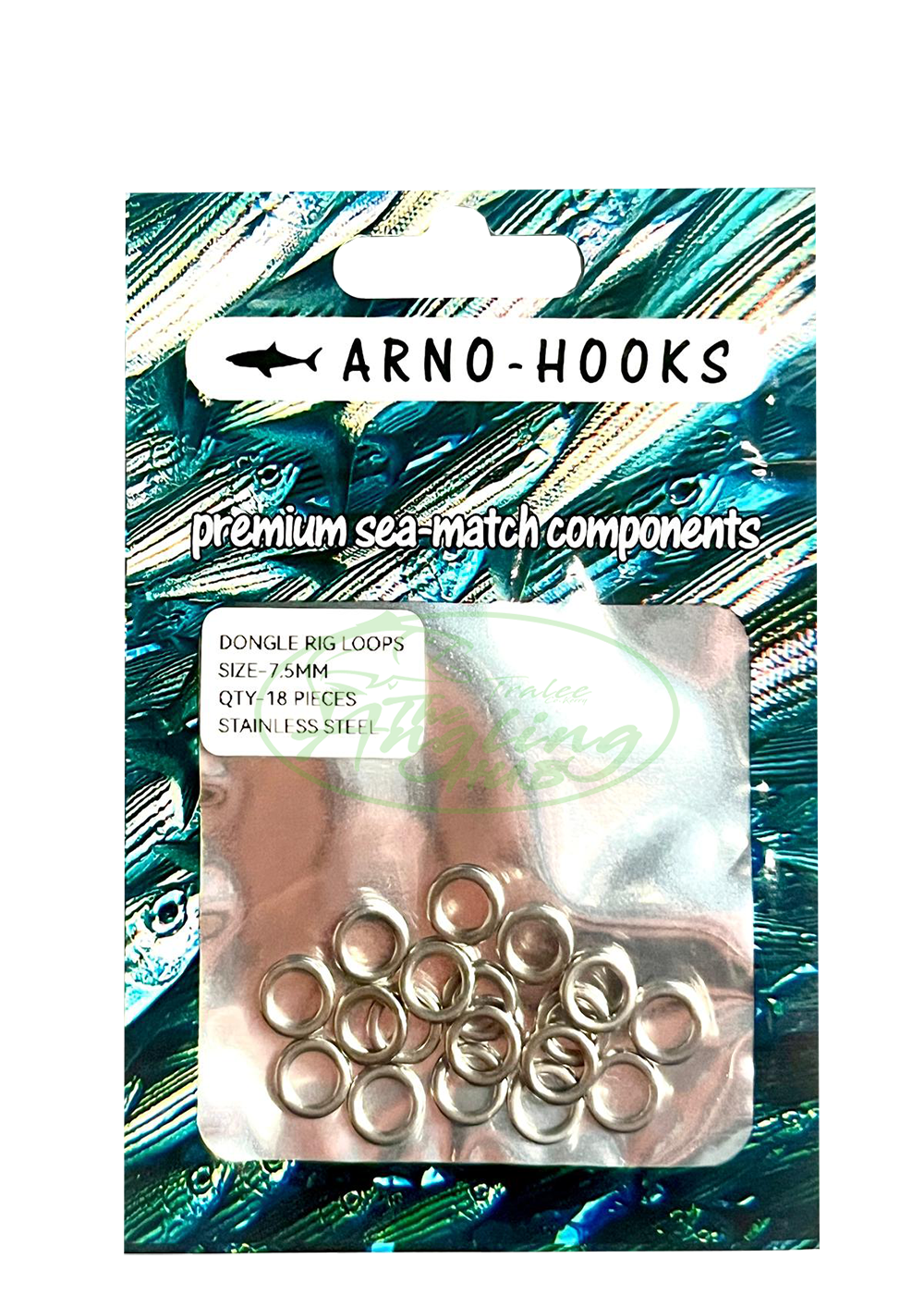 Arno-Hooks Dongle Loops 3 Sizes 7.5mm