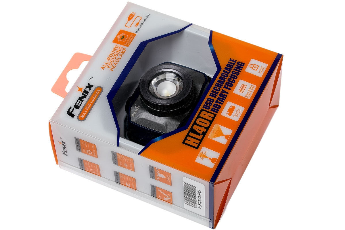 Fenix HL40R Rechargeable Focusing Headlamp