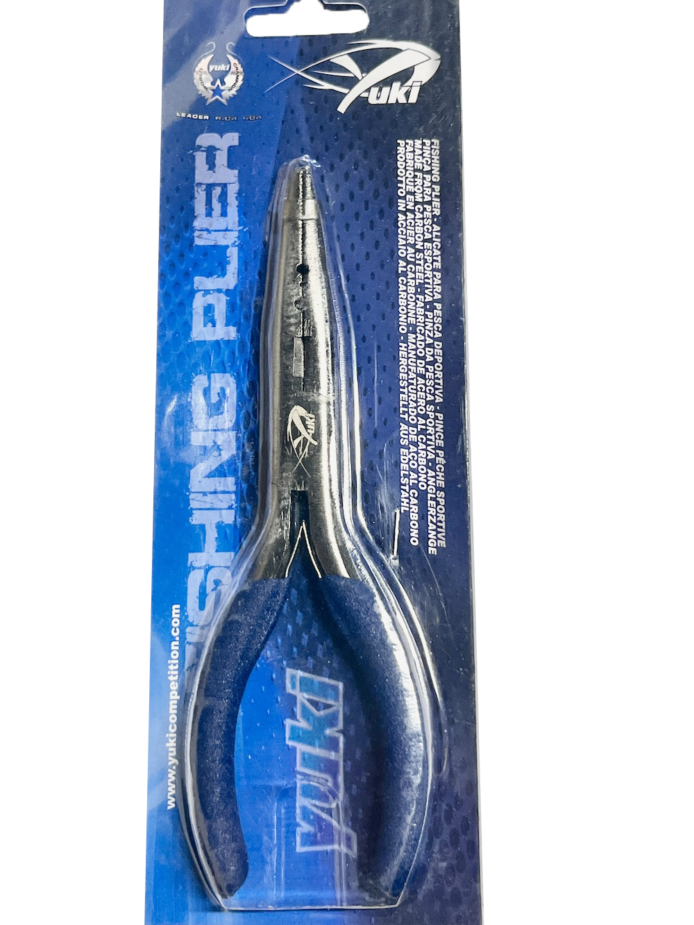 Yuki Fishing Split Ring Crimp Pliers blue