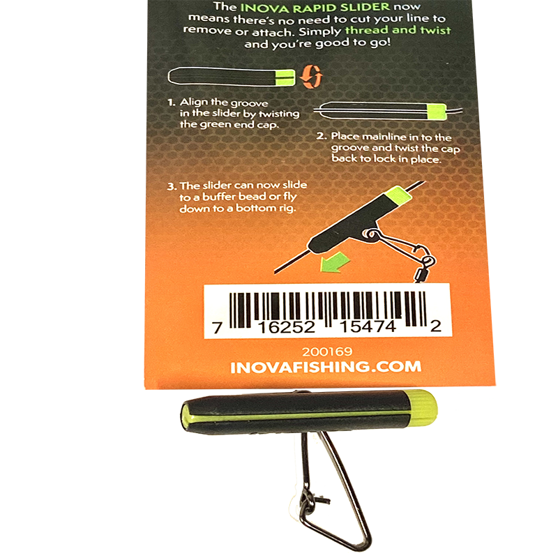 INOVA Rapid Slider Device thread and twist