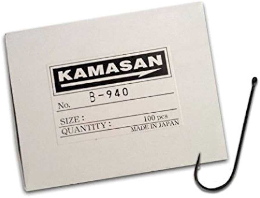 Kamasan B940 Bulk Box 100 Hooks Size 1